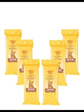 Burt's Bees Yellow Dander Reducing Pet Wipes